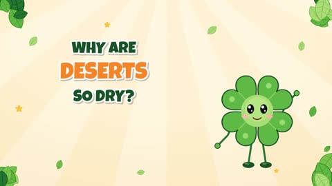 Why Are Deserts So Dry? Three Big Reasons!