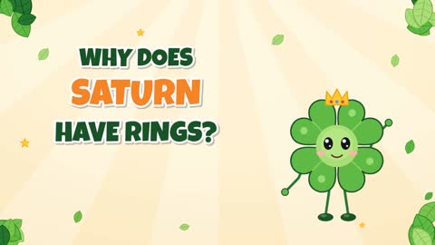 Why Does Saturn Have Rings? Ice, Rock and Gravity!