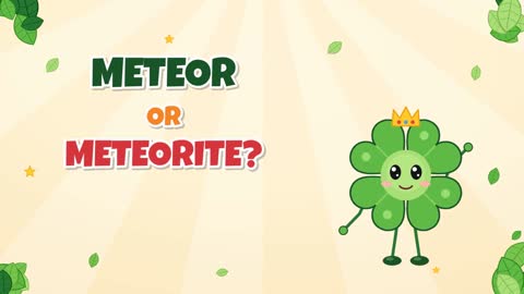 Meteor or Meteorite? Learn the Space Rock Difference!