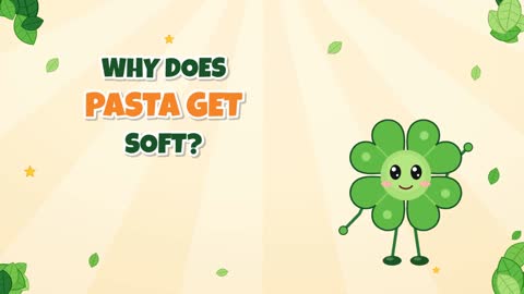 Why Does Pasta Get Soft? Starch Swells in Hot Water!