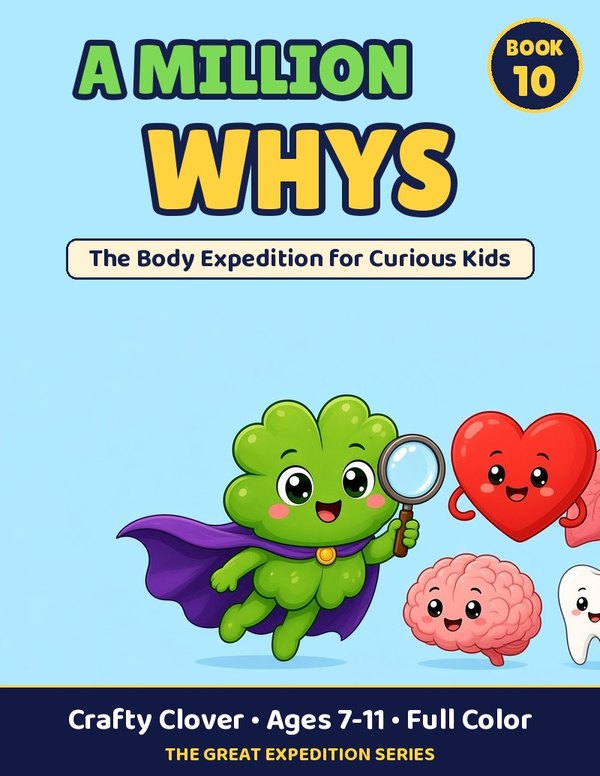 A Million Whys Book 10: The Body Expedition cover