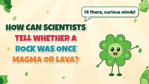 How Can Scientists Tell Whether a Rock Was Once Magma or Lava?