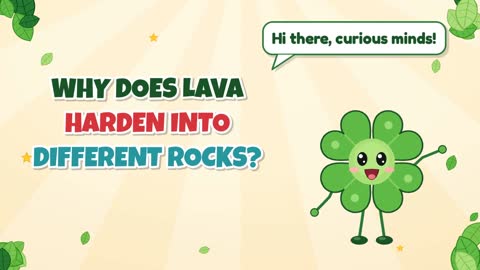 Why Does Lava Harden Into Different Rocks?