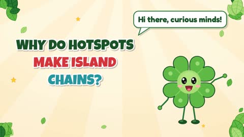 Why Do Hotspots Make Island Chains?