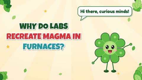 Why Do Labs Recreate Magma in Furnaces?