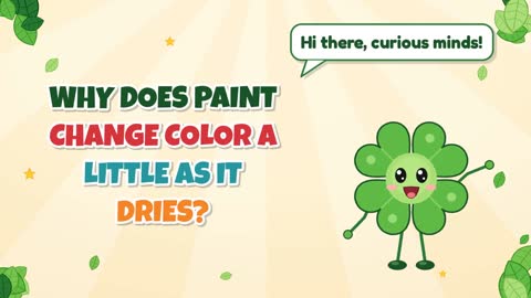 Why Does Paint Change Color a Little as It Dries?