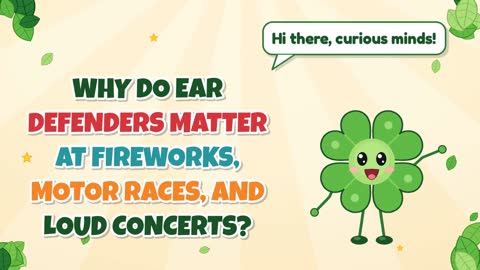 Why Do Ear Defenders Matter at Fireworks, Motor Races, and Loud Concerts?