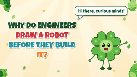Why Do Engineers Draw a Robot Before They Build It?