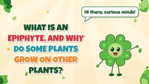 What Is an Epiphyte, and Why Do Some Plants Grow on Other Plants?