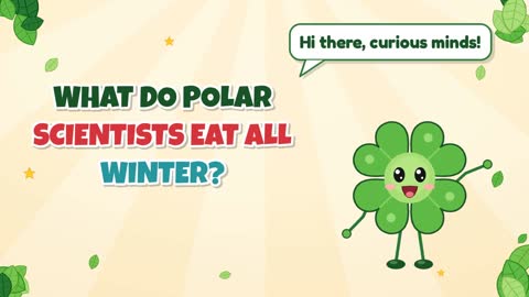 What Do Polar Scientists Eat All Winter?