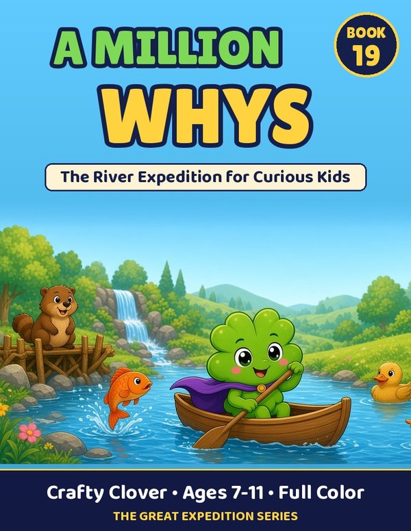 A Million Whys Book 19: The River Expedition cover