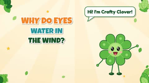 Why Do Eyes Water in the Wind?