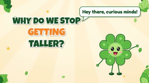 Why Do We Stop Getting Taller?