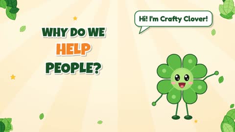 Why Do We Help People?