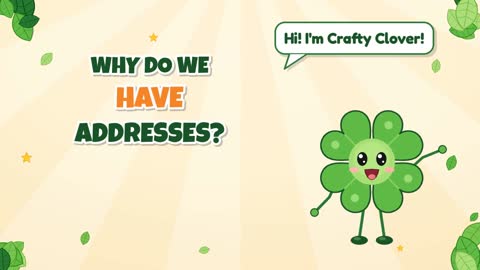 Why Do We Have Addresses?