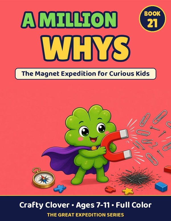 A Million Whys Book 21: The Magnet Expedition cover
