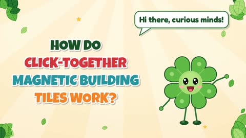 How Do Click-Together Magnetic Building Tiles Work?