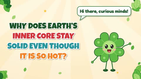 Why Does Earth’s Inner Core Stay Solid Even Though It Is So Hot?