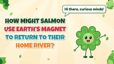 How Might Salmon Use Earth’s Magnet to Return to Their Home River?