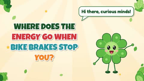 Where Does the Energy Go When Bike Brakes Stop You?