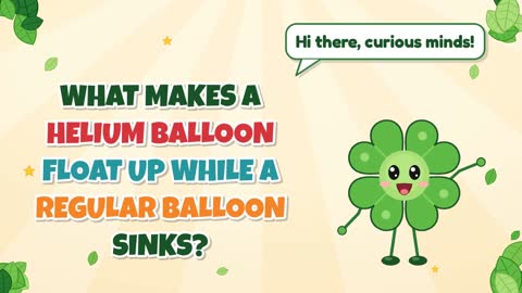 What Makes a Helium Balloon Float Up While a Regular Balloon Sinks?