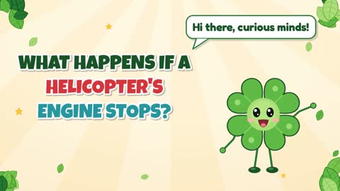 What Happens If a Helicopter's Engine Stops?