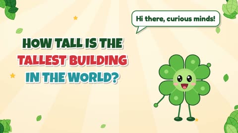 How tall is the tallest building in the world?