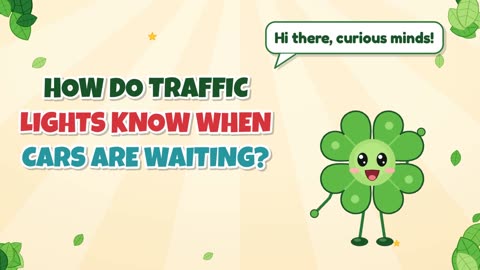 How do traffic lights know when cars are waiting?