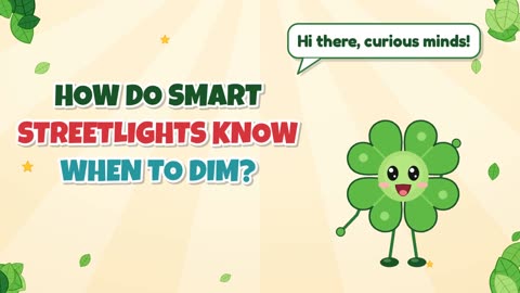 How do smart streetlights know when to dim?