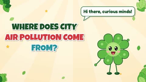 Where does city air pollution come from?