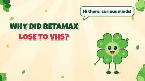 Why did Betamax lose to VHS?