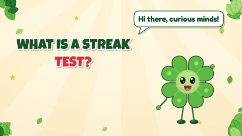 What is a streak test?