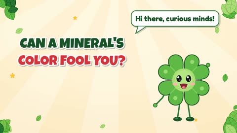 Can a mineral's color fool you?