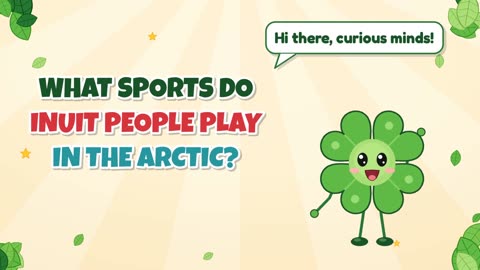 What sports do Inuit people play in the Arctic?