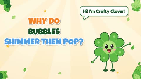 Why Do Bubbles Shimmer Then Pop?