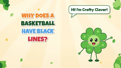 Why Does a Basketball Have Black Lines?