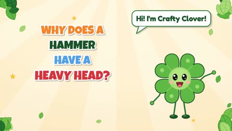 Why Does a Hammer Have a Heavy Head?