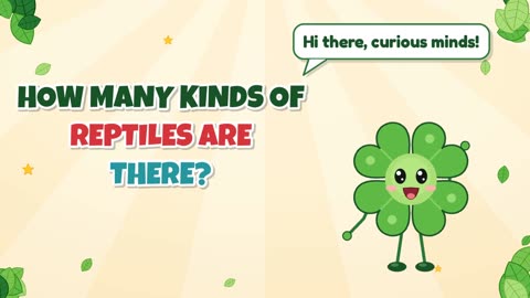 How many kinds of reptiles are there?