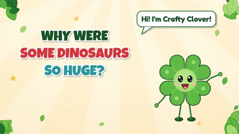 Giant Dinos! Why Were Some Dinosaurs So Huge?