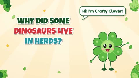 Dino Crowds! Why Did Some Dinosaurs Live in Herds?