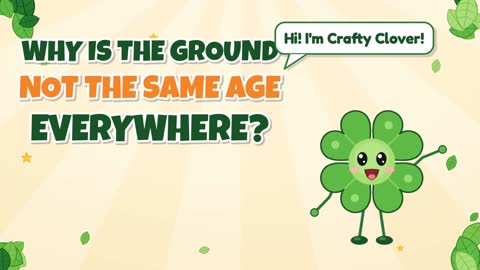 Old Ground, New Ground! Why Is Land Not the Same Age?