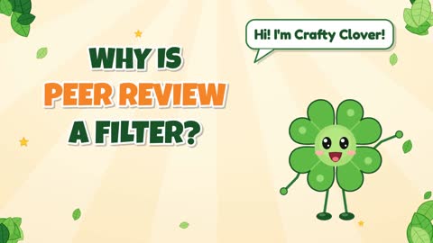 Double Check! Why Is Peer Review a Filter?