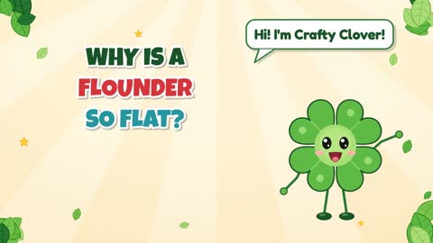 Why Is a Flounder So Flat?