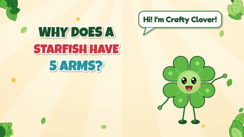 Why Does a Starfish Have Five Arms?