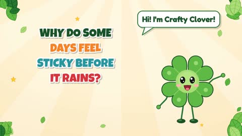 Why Do Some Days Feel Sticky Before It Rains?