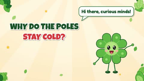 Why Do the Poles Stay Cold?