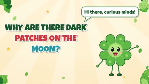 Why Are There Dark Patches on the Moon?