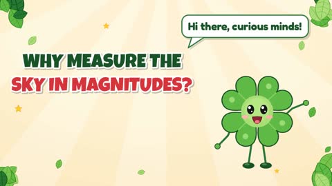 Why Measure the Sky in Magnitudes?