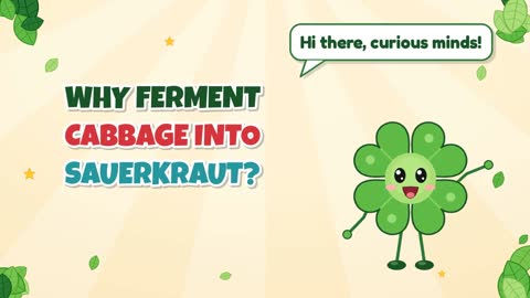 Why Ferment Cabbage Into Sauerkraut?