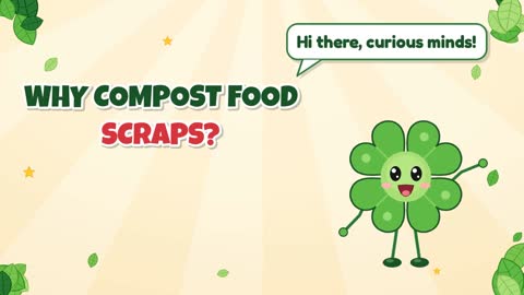 Why Compost Food Scraps?